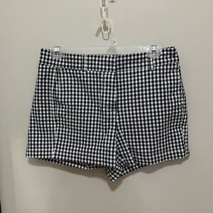 NWOT J. Crew Black and White Shorts